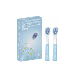 Shona original x2 glavi za zobne ščetke Shona Kids Vision Blue