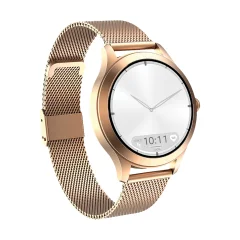 Maxcom, FW44 2 IP68 Connected Watch z Milanese Mesh zapestnico, Zlata