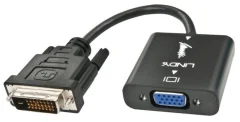 LINDY DVI-D 24+1 moški na VGA ženski adapter - 38189