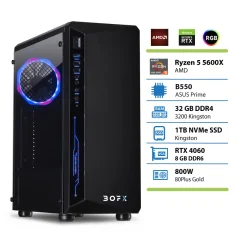 BOFX NASH 2 R5-5600X 32GB 1TB RTX4060 gaming namizni računalnik