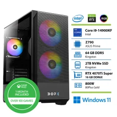 PC BOFX HYDRA 3 I9-14900K 2TB RTX4070TIS W11+XBOXGP