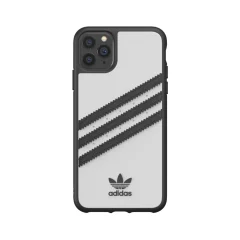 Adidas, Zaščitni ovitek za iPhone 11 Pro Max Originals 3 Stripes, Bela