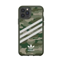 Adidas, Zaš?itni ovitek za iPhone 11 Pro Max Originals 3 Stripes Camo, Kaki