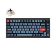 Keychron V1 Max QMK/VIA Brezžična Mehanska Tipkovnica, Bluetooth / 2.4 GHz, Brown Tactile Switch, US Layout, V1M-D3