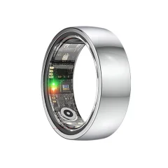 Smart Ring R1000 – Monitor spanja, Bluetooth 5.0, Monitor kisika v krvi Silver 10