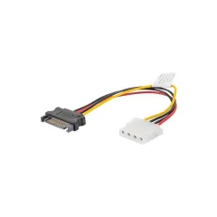 Lanberg Molex Food Cable/Sata moški 15 cm