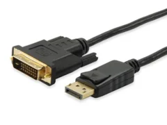 EQUIP DisplayPort DVI 24+1 moški/moški kabel 2m - 119336