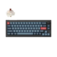 Keychron V2 Max QMK/VIA Brezžična Mehanska Tipkovnica, Bluetooth / 2.4 GHz, Brown Tactile Switch, US Layout, V2M-D3