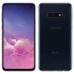 Obnovljeno - znaki rabe - Ecofone Galaxy S10e crn 128 GB 6 GB ram dual sim