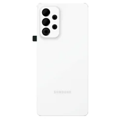 Originalni pokrov baterije za Galaxy A53 5G Magistral White, z zašcitno leco kamere