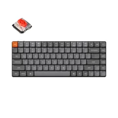 Keychron K3 Max Brezžična Mehanska Tipkovnica Low-Profile, Bluetooth / 2.4 GHz, RGB, Gateron Hot-Swap Red, US Layout, K3M-H1