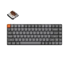 Keychron K3 Max Brezžična Mehanska Tipkovnica Low-Profile, Bluetooth / 2.4 GHz, RGB, Gateron Hot-Swap Brown, US Layout, K3M-H3