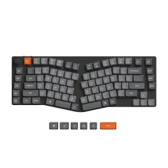 Keychron K15 Max Brezžična Mehanska Tipkovnica Low-Profile, Bluetooth / 2.4 GHz, RGB, Gateron Hot-Swap Red, US Layout, K15M-H1