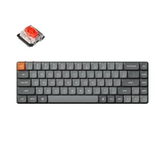 Keychron K7 Max Brezžična Mehanska Tipkovnica Low-Profile, Bluetooth / 2.4 GHz, RGB, Gateron Hot-Swap Red, US Layout, K7M-H1