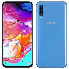 Obnovljeno - znaki rabe - Ecofone Galaxy A70 modra 4G 128 GB 6 GB ram