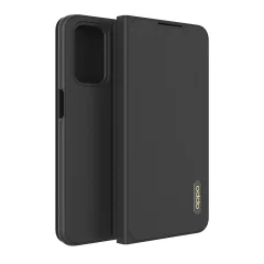 Oppo, Ohišje za Oppo A54 5G / A74 5G Folio Flip Cover Model z držalom za kartice, ?rna