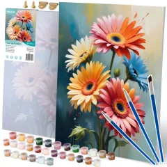 Paint by Numbers Kit - Massido Flowers 40x50 cm for All Ages