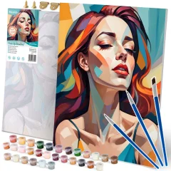 Massido Painting by Numbers Kit - Portrait of a Woman 40x50 cm