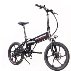 RANDRIDE YA20 Električno kolo 500 W Motor 40 km/h Največja hitrost Mestno kolo 48 V 12,8 Ah Baterija 50-70 Največji doseg ebike