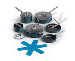 Joseph Joseph Space 13-Piece Cookware Set with Foldable Handles and Lids