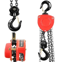 Heavy-Duty Manual Chain Hoist 2000 kg with 6 m Lifting Height