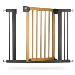 Nukido 718200 Adjustable Black Safety Gate for Child Protection