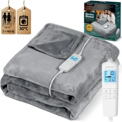 Berdsen BD-960 Plush Electric Blanket 180 x 160 cm for Ultimate Comfort