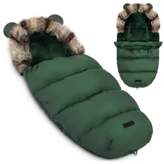 Elmi Ricokids Khaki Stroller and Sleigh Sleeping Bag for Ultimate Comfort