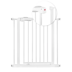 Nukido 718001 White Safety Gate Barrier for Child Safety