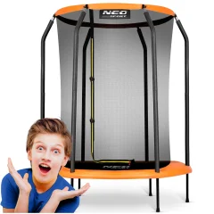 Kids' Garden Trampoline 152 cm (5 ft) with Safety Net - Neo-Sport