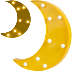 Nukido Moon Night Light - Modern LED Lamp for Kids and Home