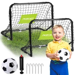 Portable Football Goal Set for Kids - 2 Goals 60 x 45 x 25 cm - Neo-Sport NS-461