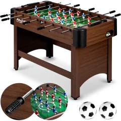 Neosport NS-804 Foosball Table - 118x61x79 cm - Dark Brown