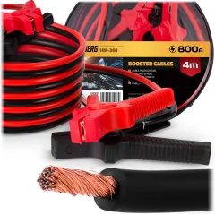 High-Performance 800A Jumper Cables - 4m HM-360 by Humberg