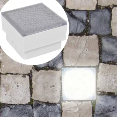 2 x LED Talna Vgradna Svetilka 100 x 100 x 68 mm - Zunanja Svetilka