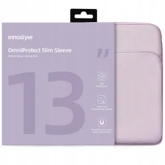 INNOSTYLE TORBA ZA PRENOSNI RAČUNALNIK 13 VODOODPORNA TORBA OMNIPROTECT SLIM VIJOLIČNA