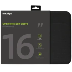 INNOSTYLE TORBA ZA PRENOSNI RAČUNALNIK 15,6 16 VODOODPORNA TORBA OMNIPROTECT SLIM BLACK