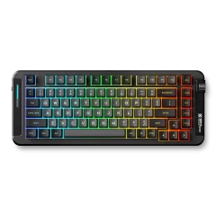 MCHOSE X75 (Black) - Wireless Gaming Keyboard 75% RGB (US English - ANSI)