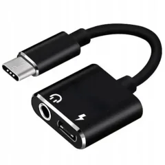 CO2 ADAPTER USB-C MINI JACK 3,5 MM ADAPTER AUX KABEL ZA SAMSUNG APPLE Z DAC