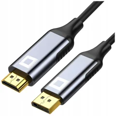 CO2 DISPLAYPORT HDMI 2.1 KABEL DP - HDMI FHD 240HZ 8K 60HZ HDR 2M