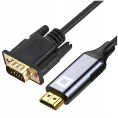 CO2 HDMI KABEL - VGA ADAPTER PRETVORNIK FULL HD 1080P 60HZ 2M