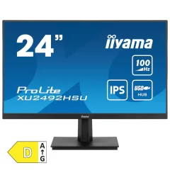 IIYAMA ProLite XU2492HSU-B6 60,5cm (23,8") FHD IPS 100Hz HDMI/DP črn monitor z zvočniki