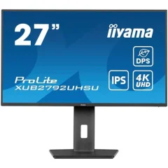 Monitor Iiyama 68,6 cm (27,0") XUB2792UHSU-B6 3840x2160 IPS 4ms HDMI DisplayPort 15W 3xUSB3.2 USB-C-Out Pivot Zvočniki  sRGB100% ProLite RGB