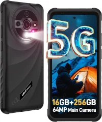 Ulefone Armor X31 Pro 5G 16/256GB Dimensity 6300, črna pametni robustni telefon Android 14, 6.56" 120Hz NFC