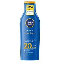 Nivea Sun Protect & Moisture - Losjon za sončenje SPF20, 200ml