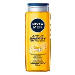 Nivea Men Active Energy Gel za prhanje, 500 ml