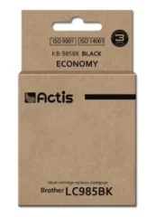 Actis, Črna XL Nadomestna Kartuša za Brother KB-985Bk (LC985Bk Zamenjava)