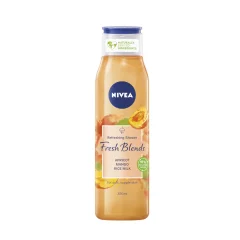 Nivea Sveži Mešanice Gel za Prhanje z Marelico, Mangom in Riževim Mlekom, 300ml