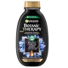 Garnier Botanic Therapy šampon za uravnoteženje mastnih las in suhega lasišča z aktivnim ogljem in oljem črne kumine, 400 ml