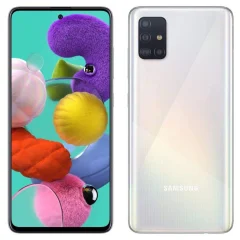 Obnovljeno - znaki rabe - Ecofone Galaxy A71 4G srebrn 128 GB 6 GB ram